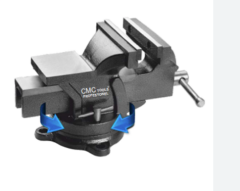 CMC 125mm DÖNERLİ TEZGAH MENGENE 5'' CMC6892